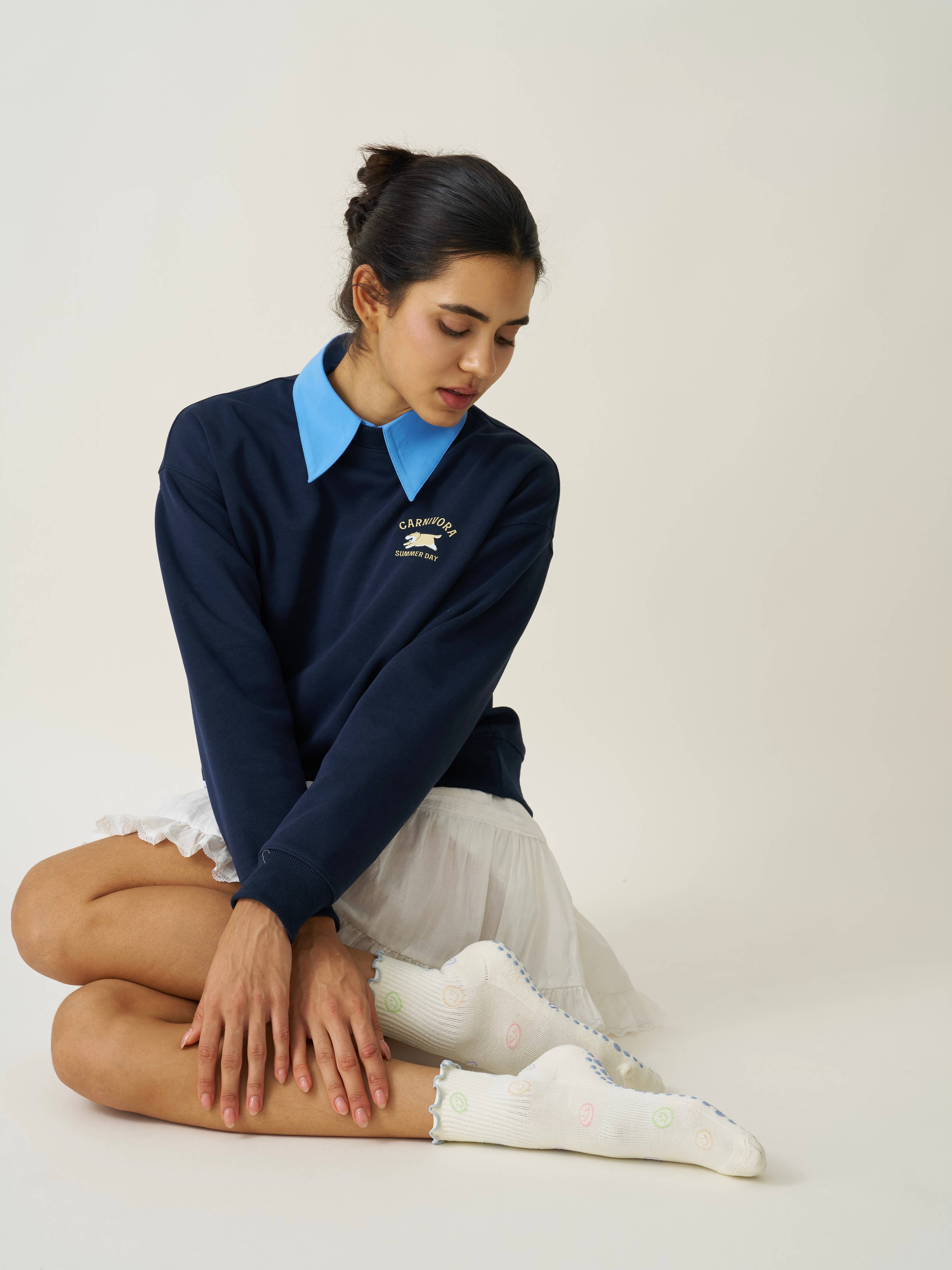 Effortless Club - Vente Chaussettes – femme - Chaussettes de Pilates à Volants avec Smiley 😊7