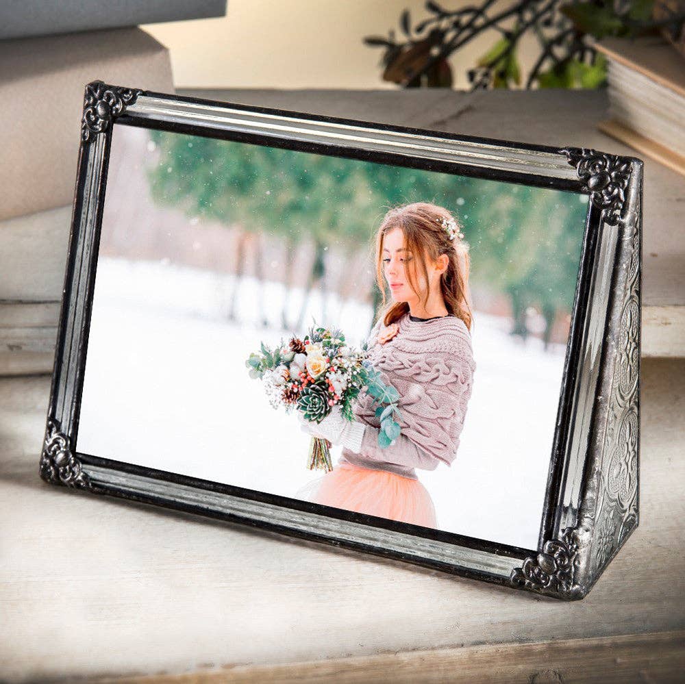 J Devlin Glass Art & Bert Anderson Collection - Wholesale Picture Frame - Pic 360 Fluted Vintage Glass Frame Series11