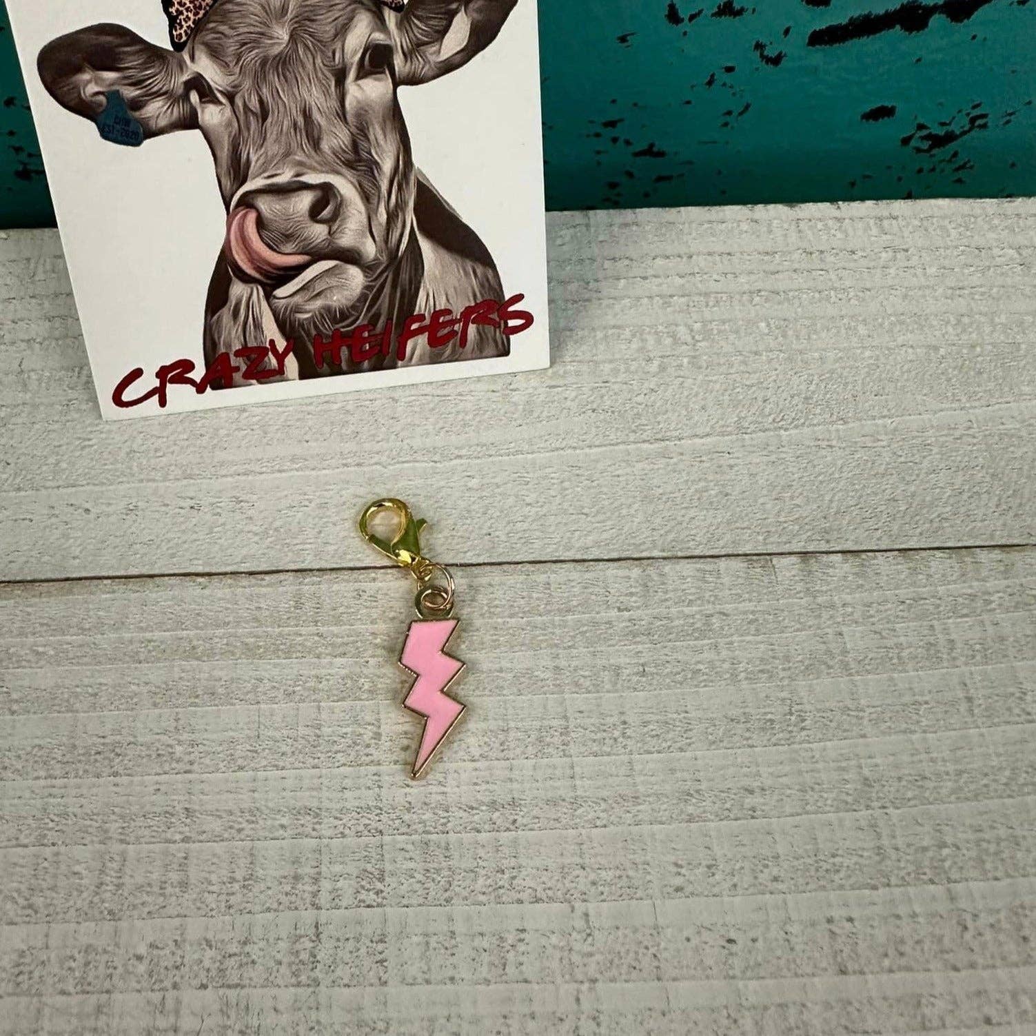 Crazy Heifers Wholesale - Wholesale Individual Charm/Pendant - Clip-on Charms Gold Tone V211