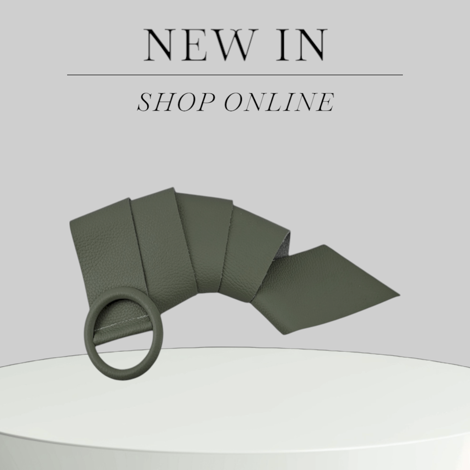 ITALIAN'S LEATHER – wholesale Belt – Women's – Claudia Cowhide Belt 22021835