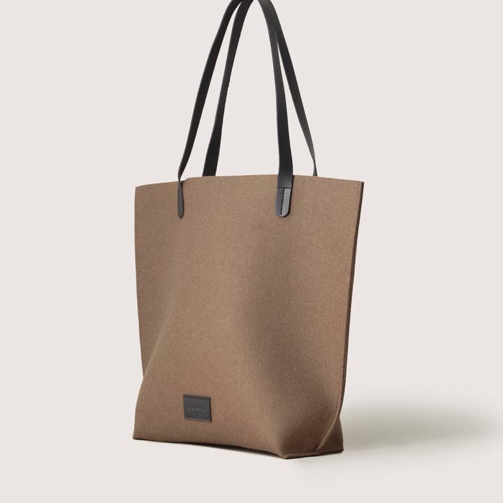 Graf Lantz - Wholesale Tote Bag - Women's - Hana Merino Wool Tote - Cumin Black1