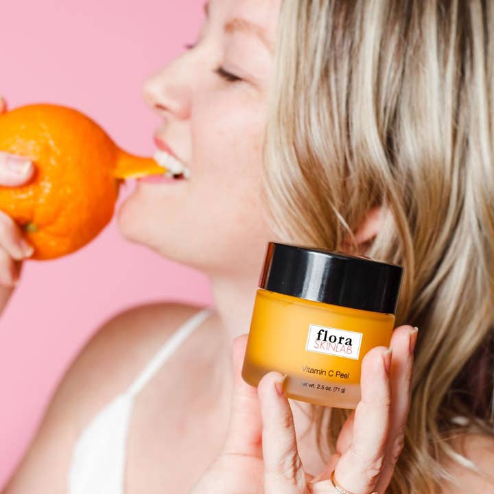 Flora Skinlab - Wholesale Facial Peel - Vitamin C Peel Professional Treatment System
