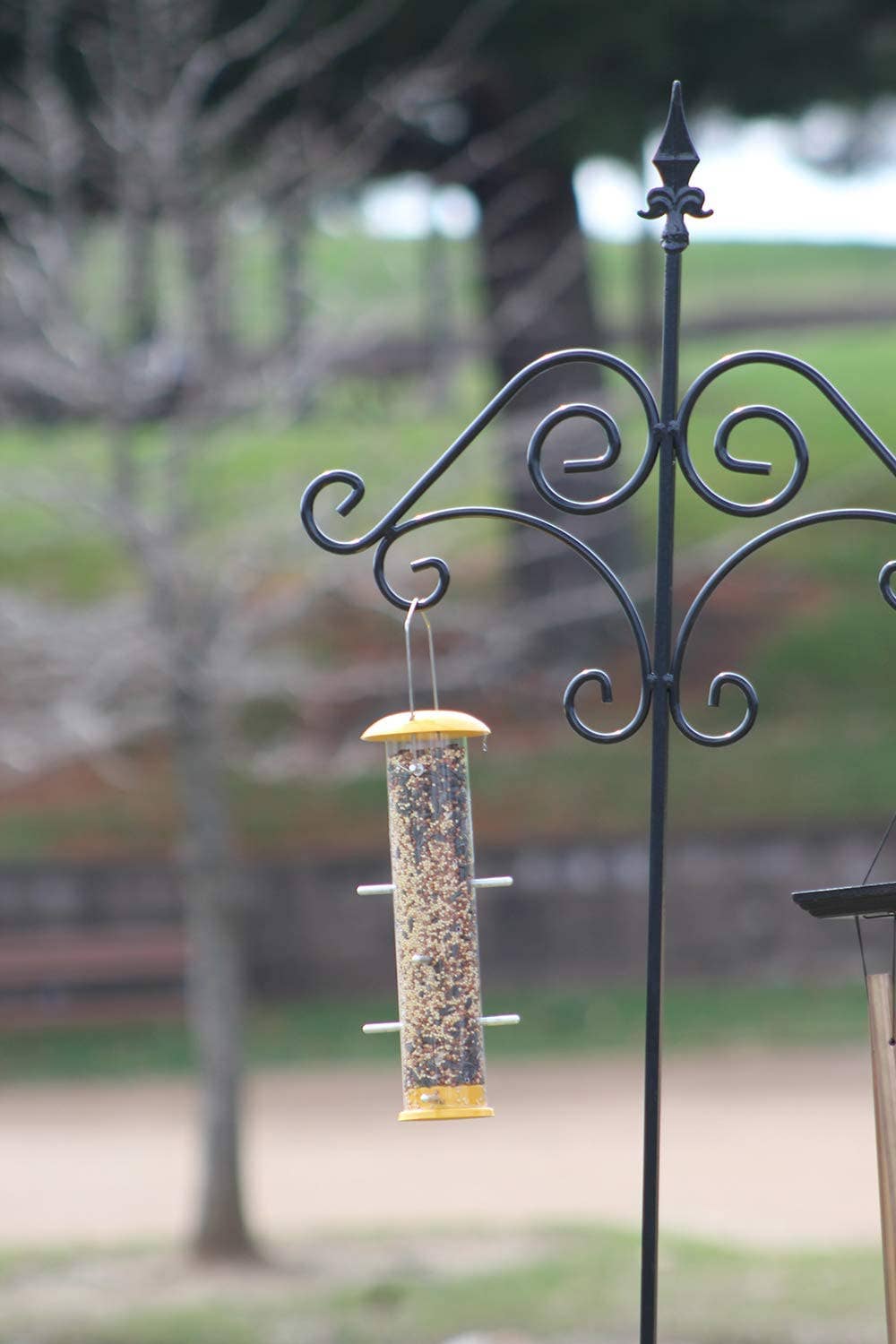 Ashman Online - Wholesale Outdoor Ornament/Decor - Ashman 91 Inch Adjustable Shepherds Hook With Floral Design6