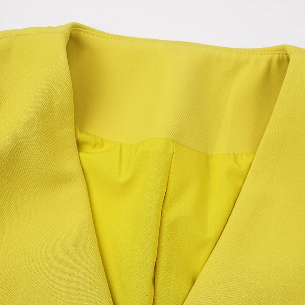 Productseeker – wholesale Suit set – Women′s – SET6-34Y Chic Autumn Lapel Suit & Pleated Trousers Set14