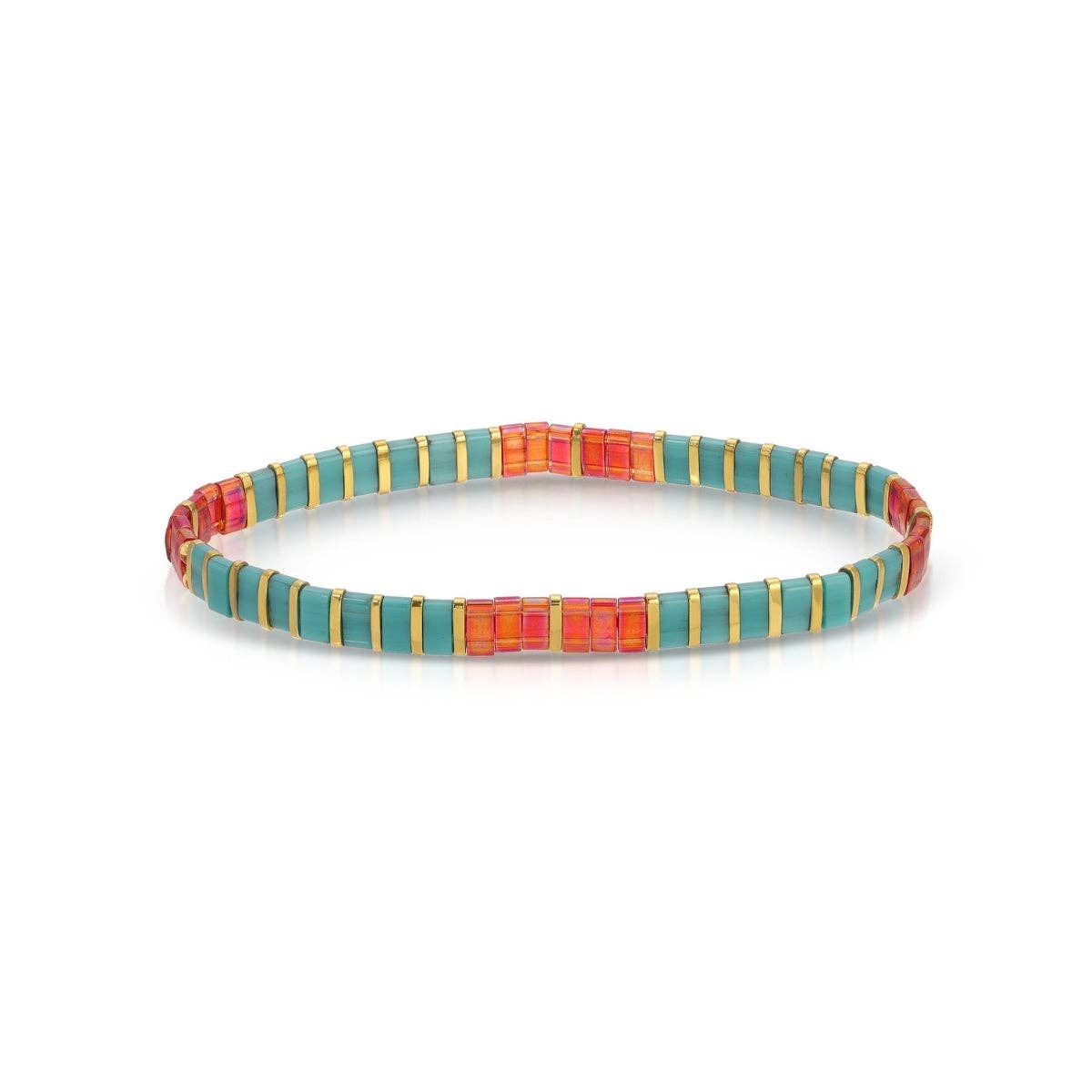 Splendid Iris - Wholesale Beaded Bracelet - Choose Your Colors - Miyuki Tila Bracelets15