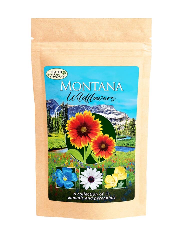 Montana Wildflower Seed Mix for wholesale by Created By Nature