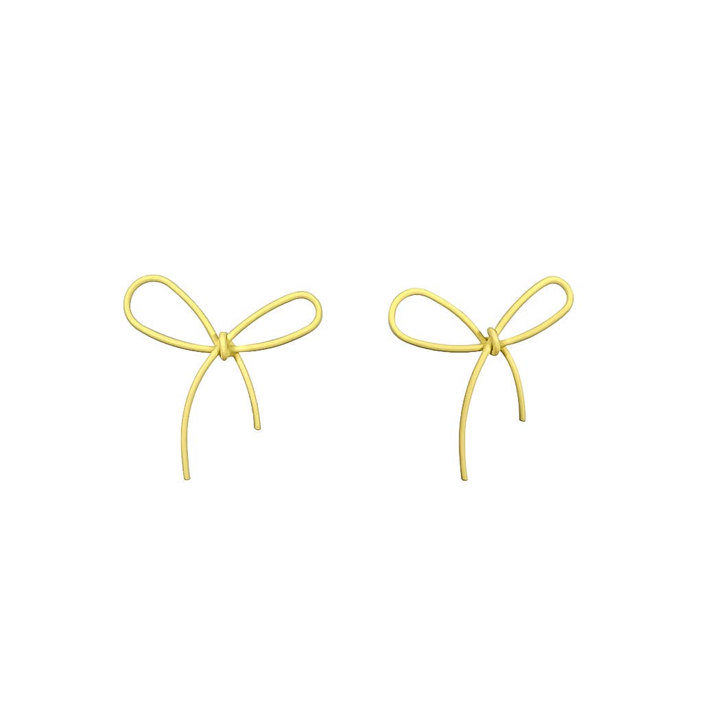 Artynkitsch - Wholesale Stud/Post Earrings - Bow String Earrings