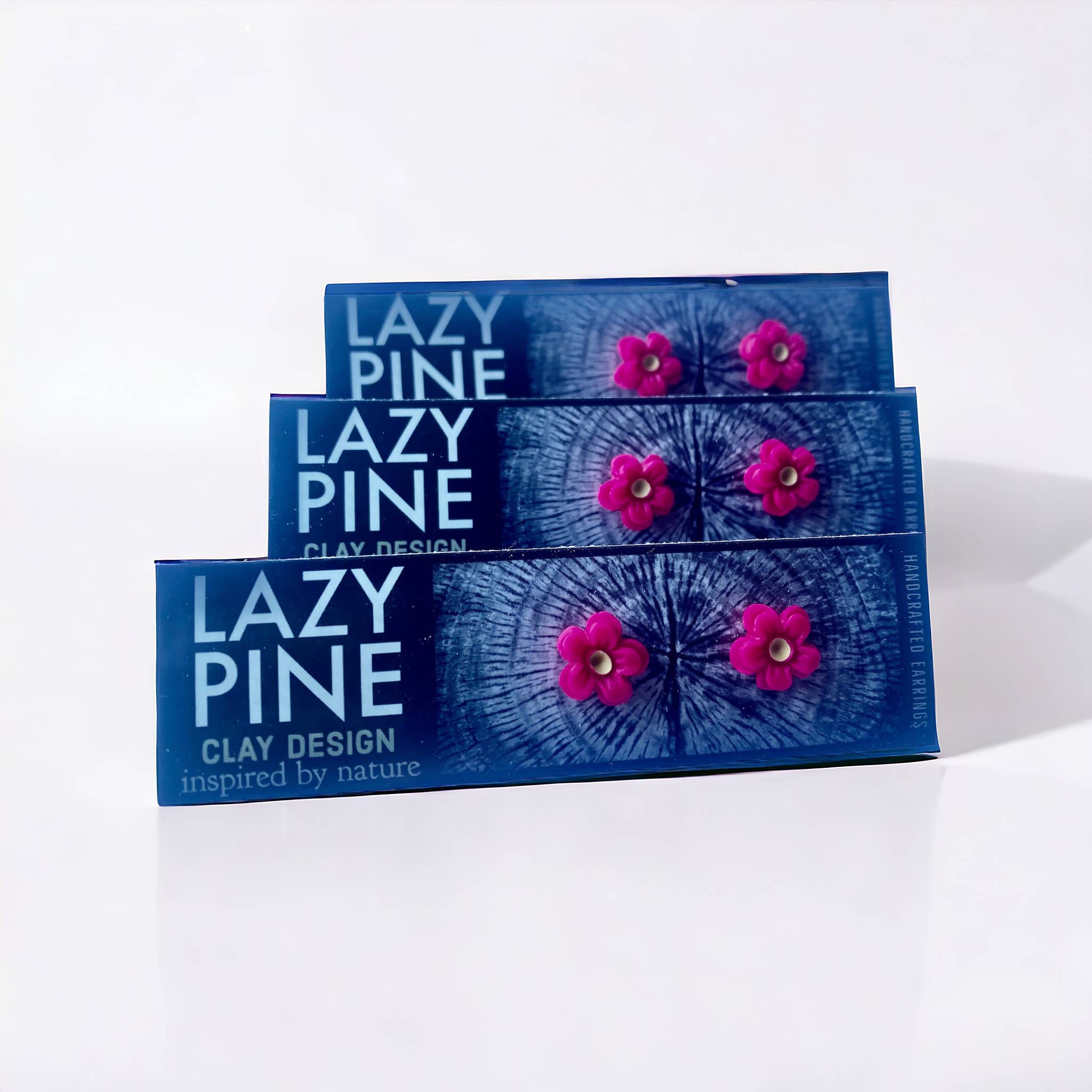 Lazy Pine Clay Design - Wholesale Jewelry Set - Mini Flower Stud Set3
