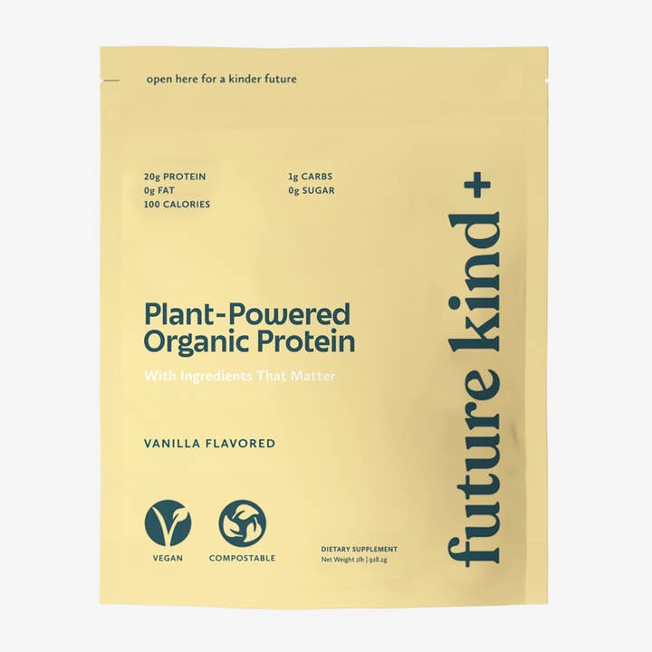 Future Kind - Wholesale Protein/Superfood Powder - Organic Vegan Protein Powder - Vanilla Flavored
