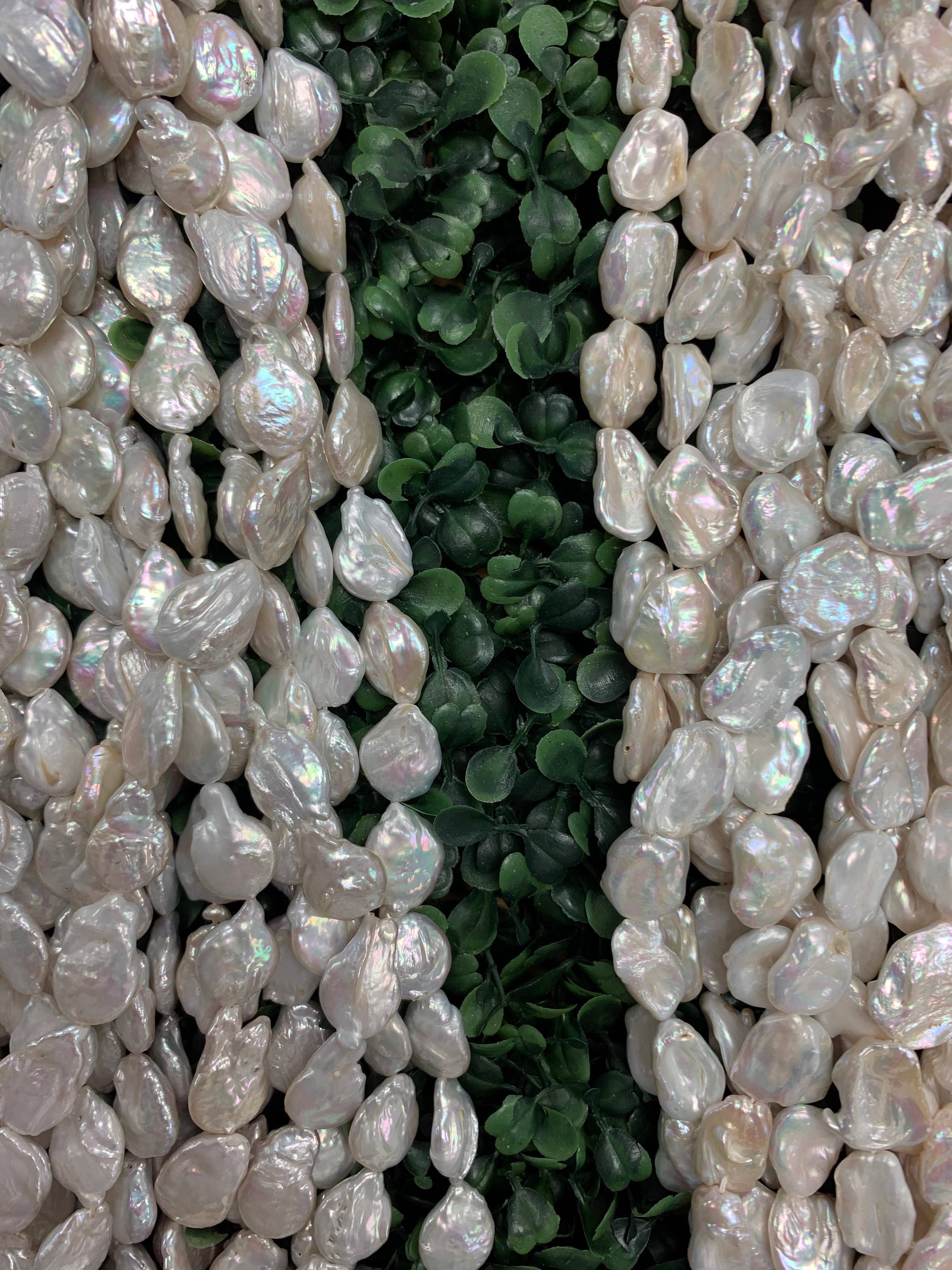 The Bead Bazaar - Wholesale Beads - Large Baroque Freshwater Pearls, Wholesale Pearl Beads, Irregular Shaped Pearl Accent Beads, Freshwater Pearl, Bulk Beads For Jewelry Making1