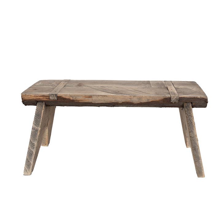 Clayre & Eef – mesa de apoio por atacado – Mesa para plantas Clayre & Eef em madeira marrom 44x18x20 cm