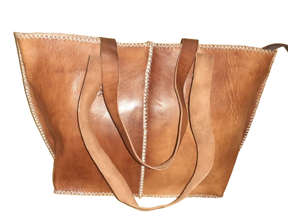 Hecho a mano - Wholesale Shoulder Bag - Women's - Women's White Cowhide Yarn Bag L0