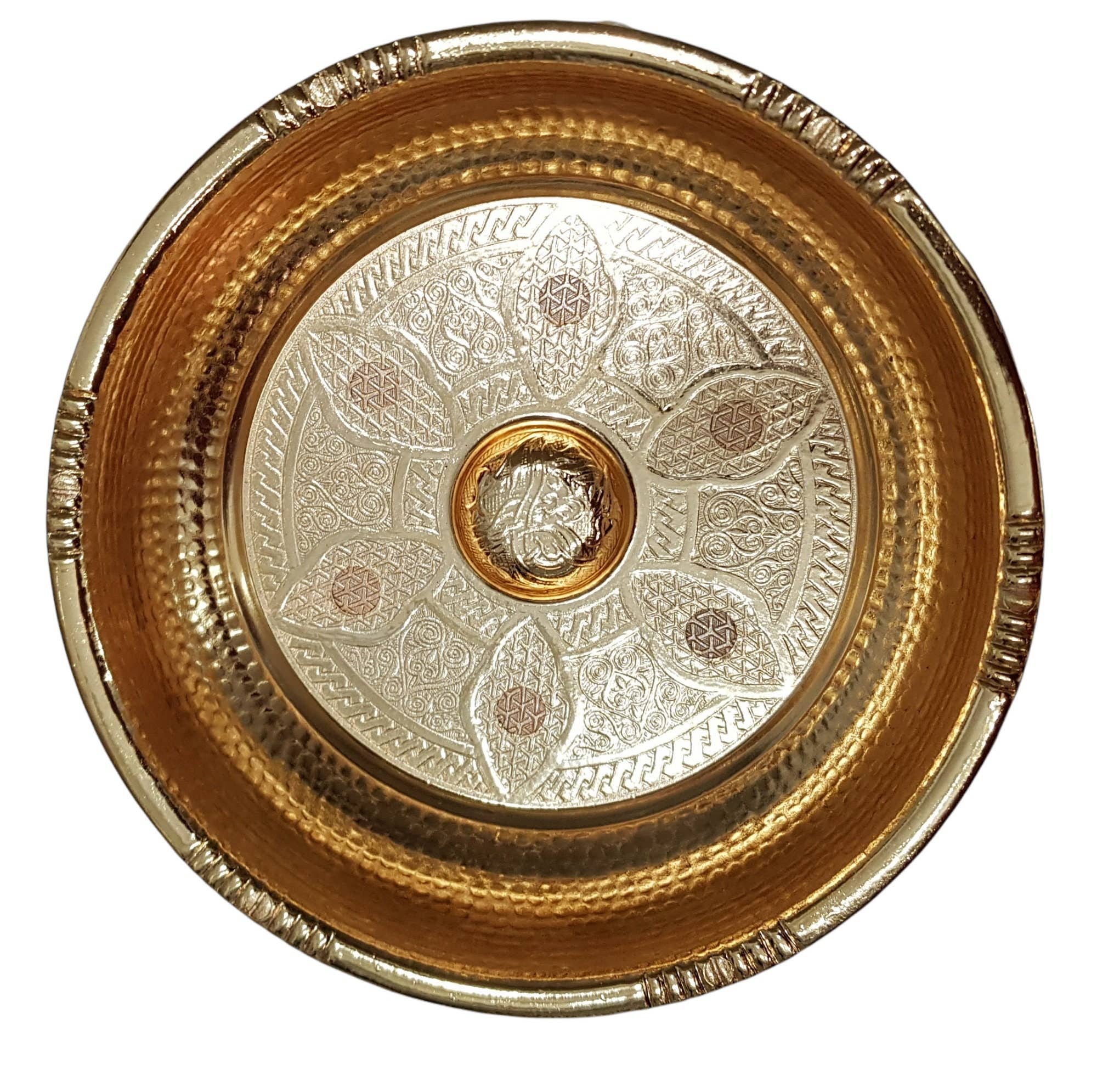 MYSTIC JEWELS - Wholesale Decorative Plate/Dish/Bowl - Turkish Handmade Authentic Turkish Bath Hamam tasi - SPA1
