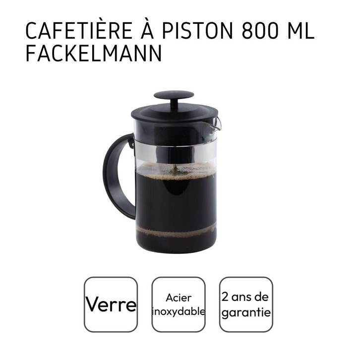 Zenker - Wholesale French Press - Fackelmann Italian French Press 800 ml3