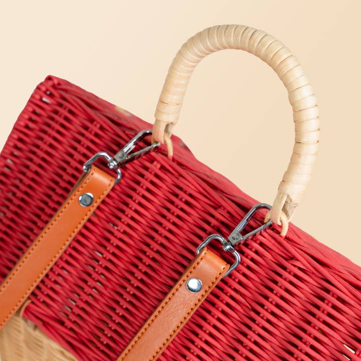 MOMIJI - Wholesale Backpack - Kids - Handcrafted - Lydia House Bag - Rattan Wicker11