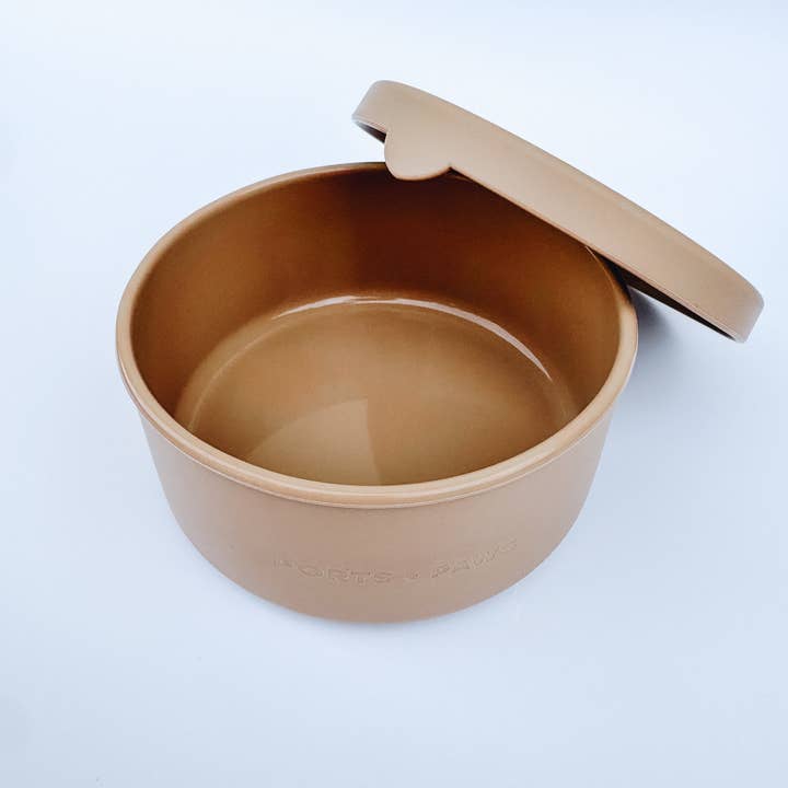 Ports and Paws - Wholesale Pet Bowl - Cat/Dog - DOG BOWL - SAND3