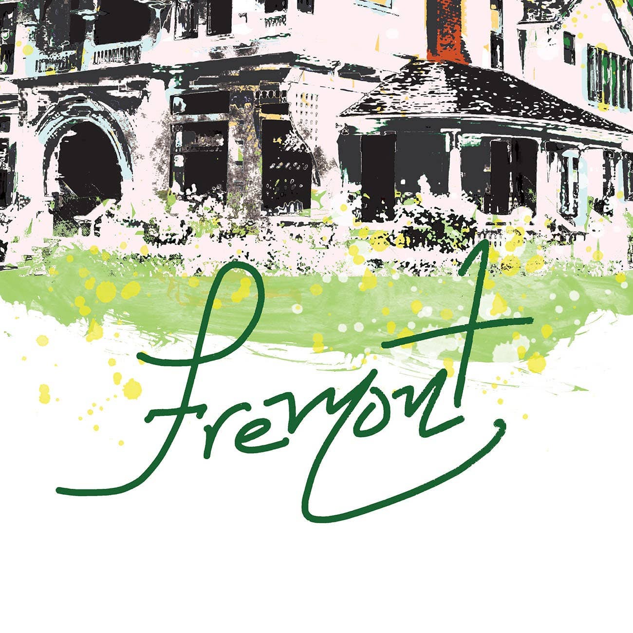 DreamMachine Prints – Engroshandel Kunsttryk – Fremont Print, Fremont Skyline, Fremont Art, Fremont plakat, Fremont akvarel, Fremont kunsttryk, Fremont kort, Fremont Wall Art WCSymbol524