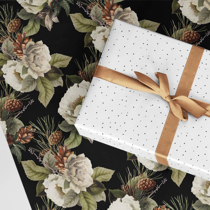 Fogli da regalo Winter Night per la vendita all'ingrosso da parte di Smitten on Paper