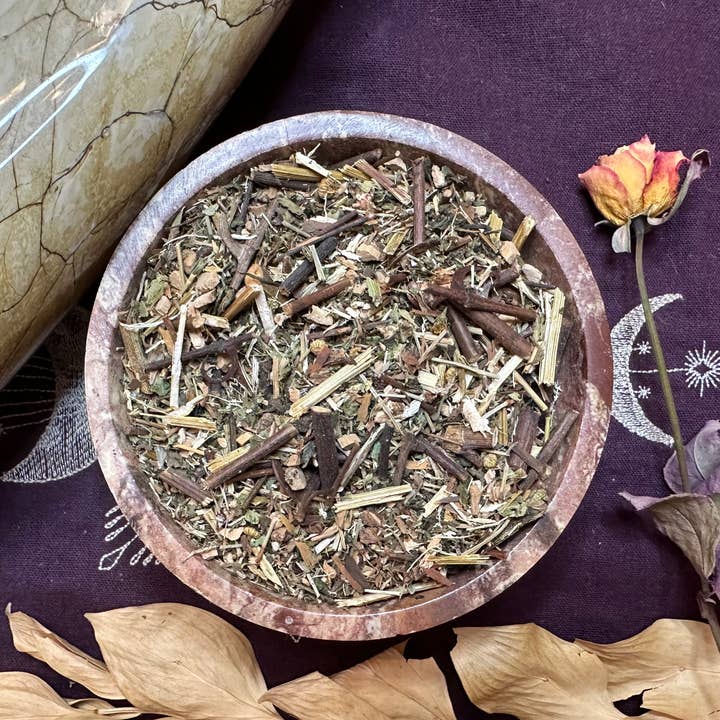 Triple Goddess Craft - Wholesale Meditation Supplies - Death Unto You Herbal Blend, All Natural Blend, Incense