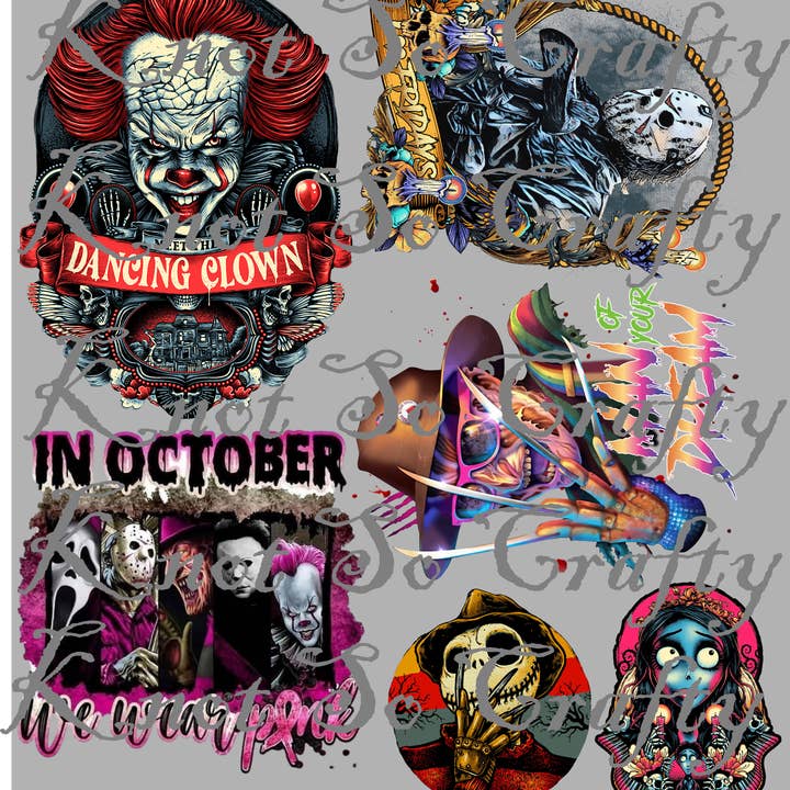 Knot so crafty - Wholesale Sublimation Transfer - Horror
