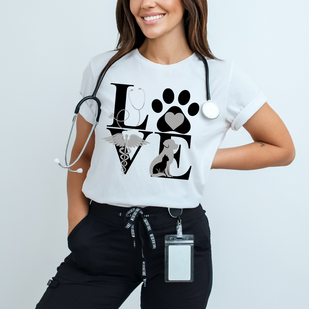 Transfers By Jess - Wholesale Sublimation Transfer - Vet Love DTF Transfer0