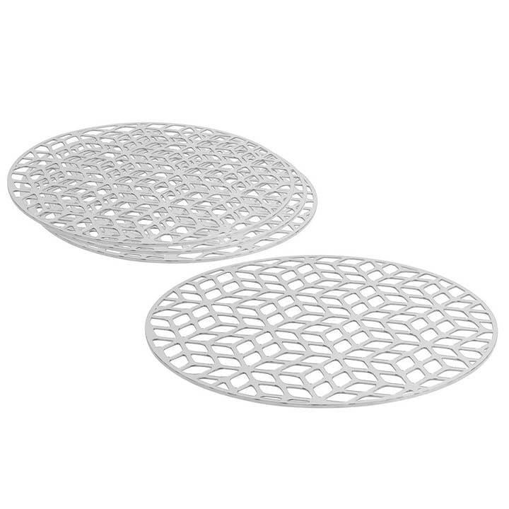 Boker-Tov Shalom - Wholesale Charger Plate - Lucite & Laser Cut Chargers 4pk