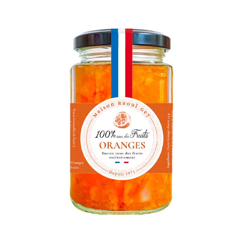 Maison RGEY - Wholesale Jam/Jelly - 100% Fruit Orange 270 g - Maison Raoul Gey - 0725