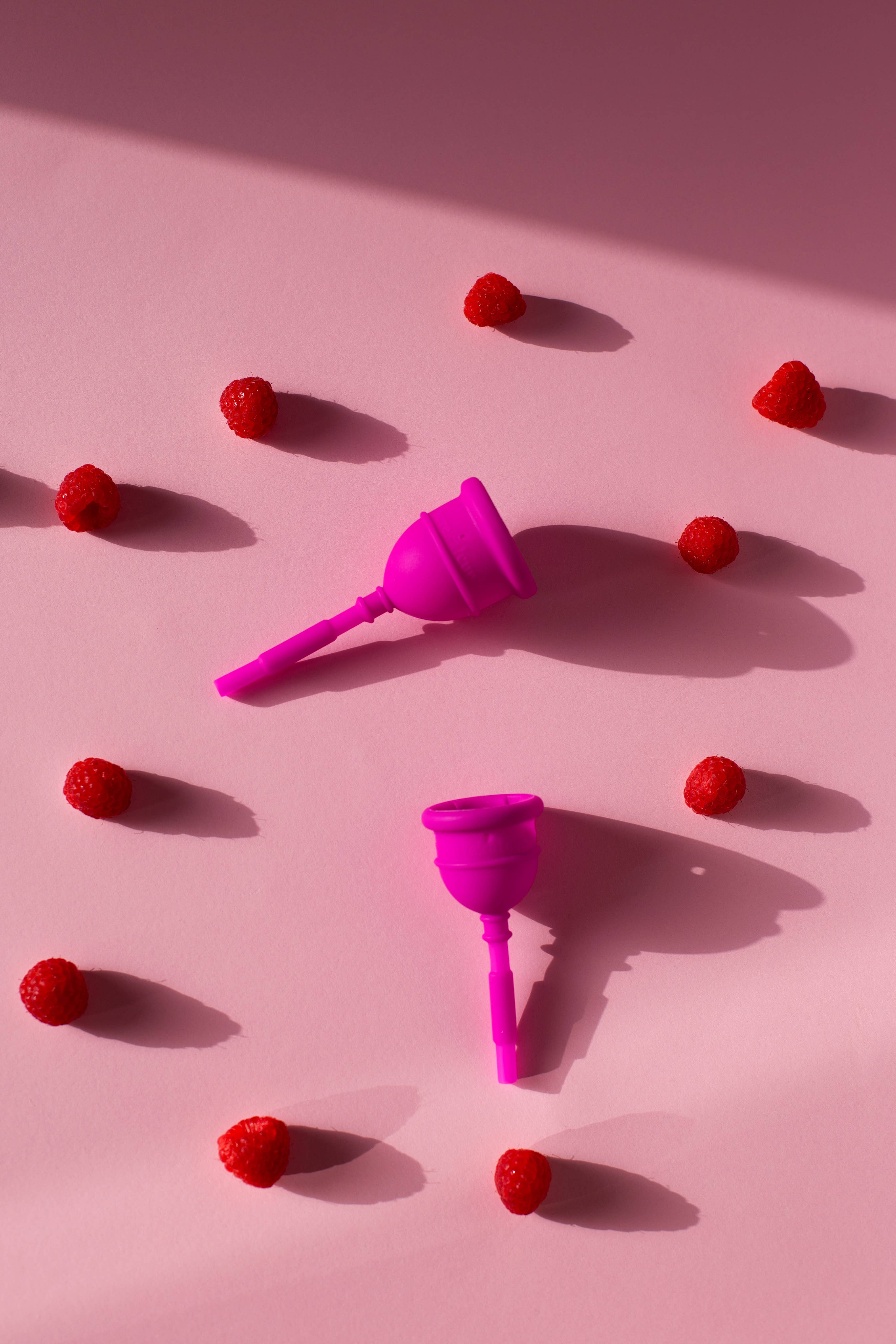 Magenta Eureka!Cup® Menstrual Cup - Empties without removing from the vagina for wholesale on Faire