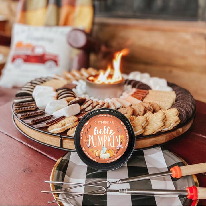 City Bonfires - Portable Fire Pits - Wholesale Fire Pit - City Bonfire – Fall "Hello Pumpkin" Limited Edition2