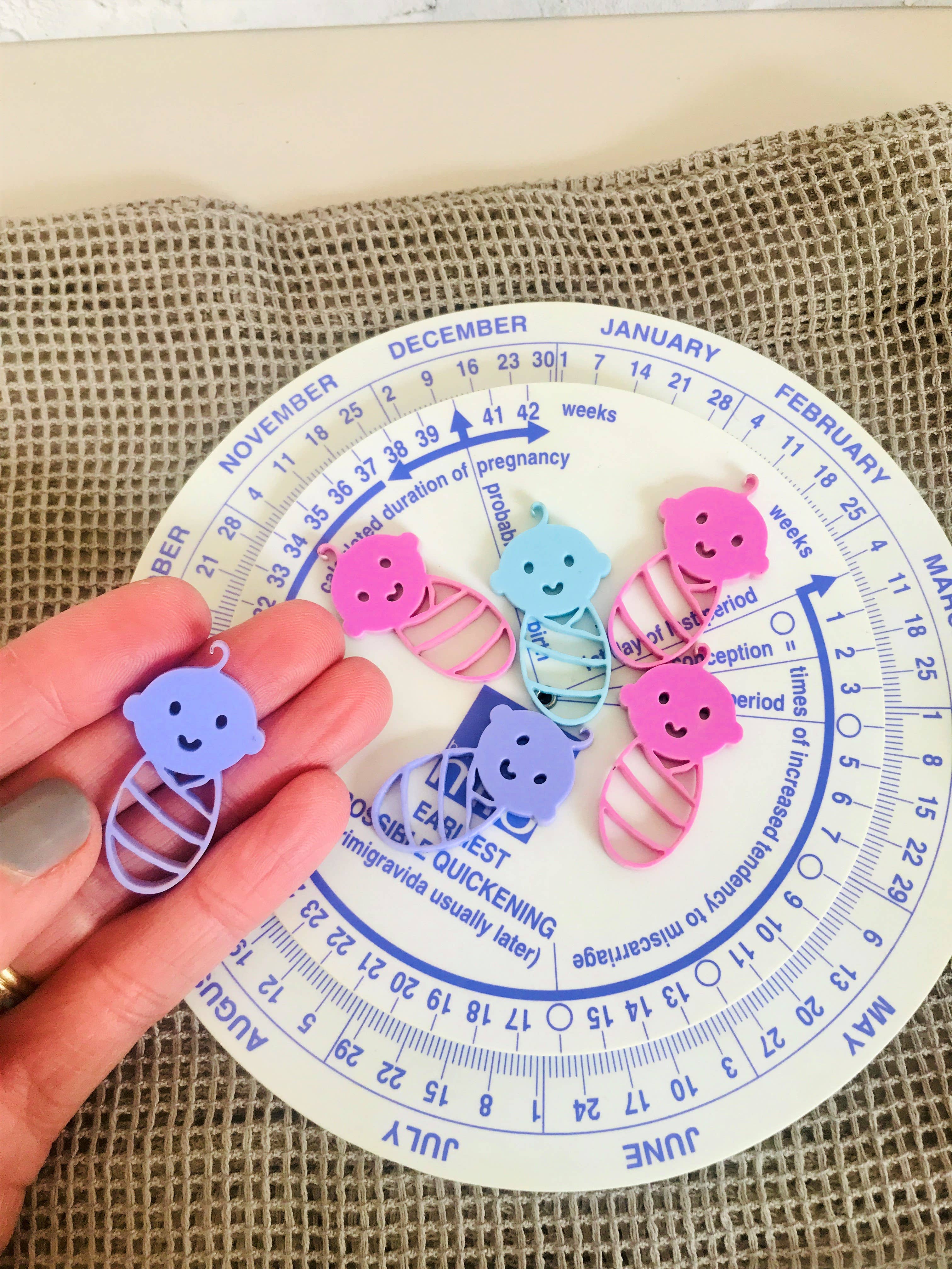 Deco Rach Design - Venta al por mayor Recordatorios de desarrollo/artísticos - Niños y bebés - Regalo para comadronas, contador de parteras para estudiantes8