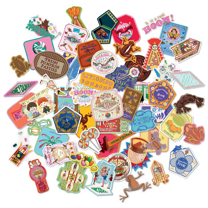 Conquest Journals - Wholesale Sticker - Harry Potter Honeydukes Decals (60-Pack)2