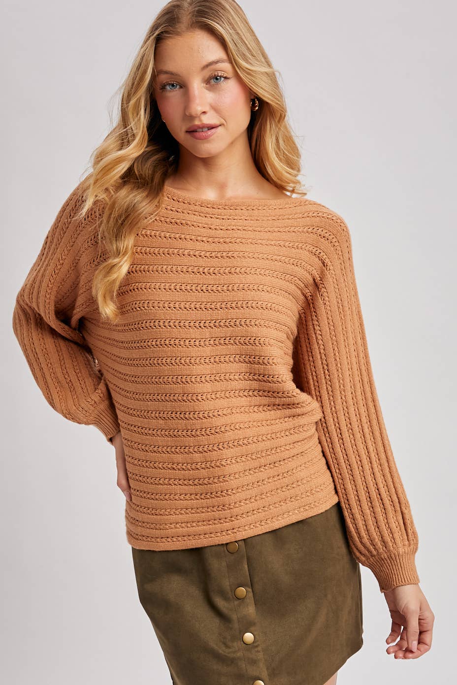 Bluivy - Vente Pull en maille – femme - PULL TEXTURÉ POLYVALENT11