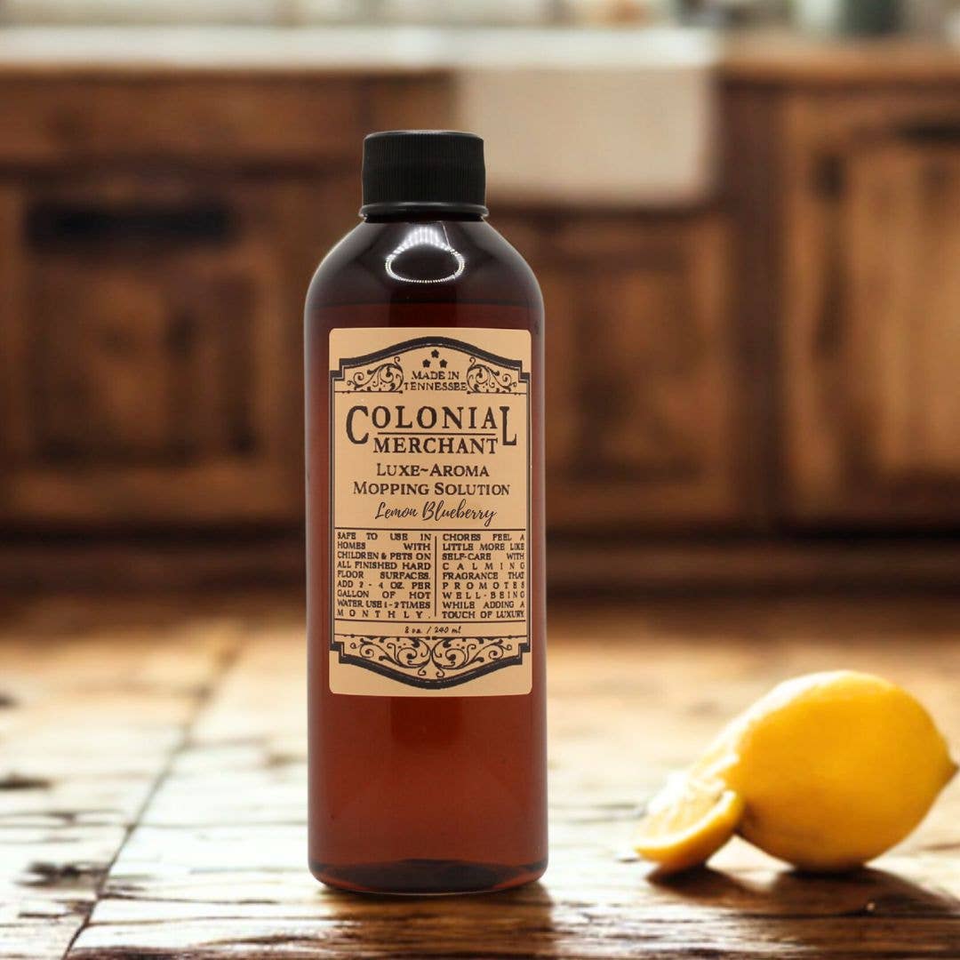 Colonial Merchant - Wholesale Floor Cleaner - 8 oz. Lemon Blueberry Colonial Merchant Luxe~Aroma Mop Soap0