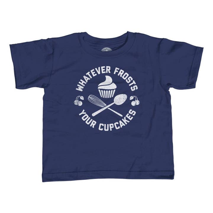 Boredwalk - Wholesale Screen Printed T-Shirt - Kids - Youth Whatever Frosts Your Cupcakes T-Shirt