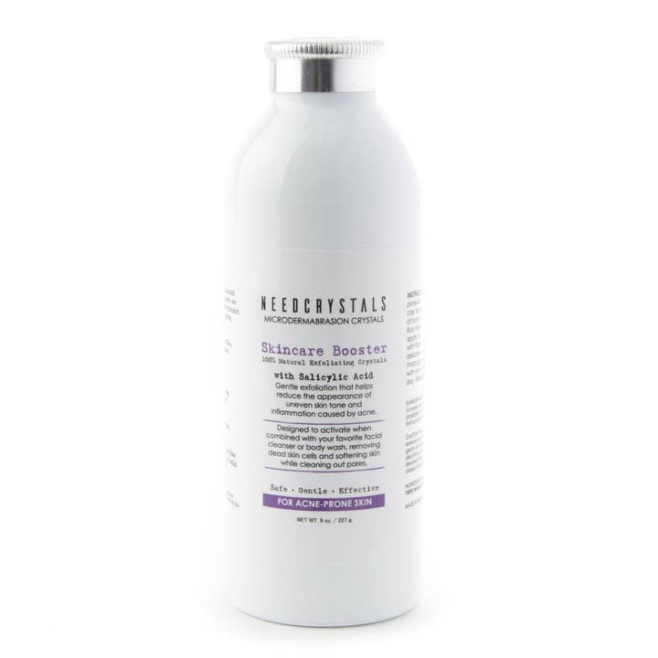 Gommage pour le visage à faire soi-même avec cristaux de microdermabrasion avec salicylique. pour la vente par JMB Products Inc. / NeedCrystals