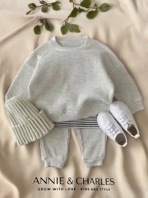 Annie & Charles - Wholesale Top & Pant Set - Kids - Annie & Charles® cotton two-piece3