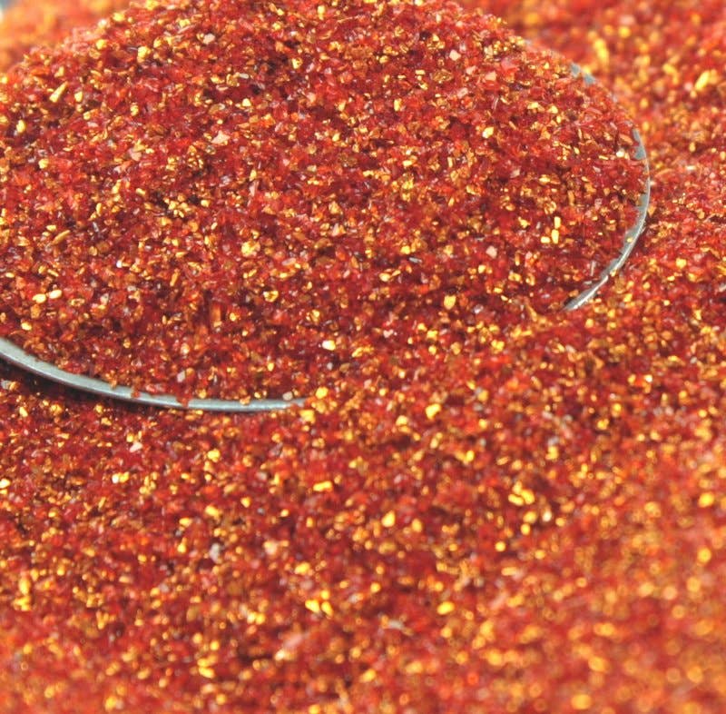 Meyer Imports - Vendita all'ingrosso Attrezzature per lavoretti e fai da te - Fire Orange, Medley German Glitter, a grana fine, barattoli da 25 g0
