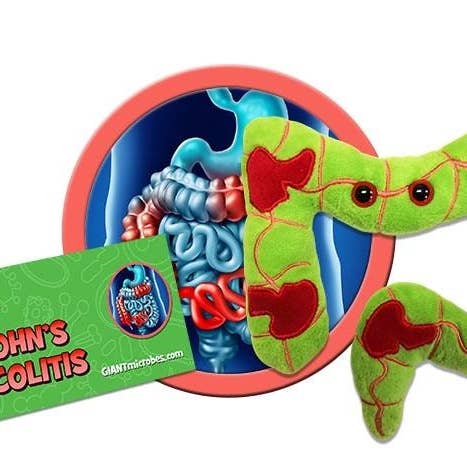 Heebie Jeebies - Wholesale Stuffed/plush toy – Kids & baby - Giant Microbes | Crohn's Disease and Colitis1