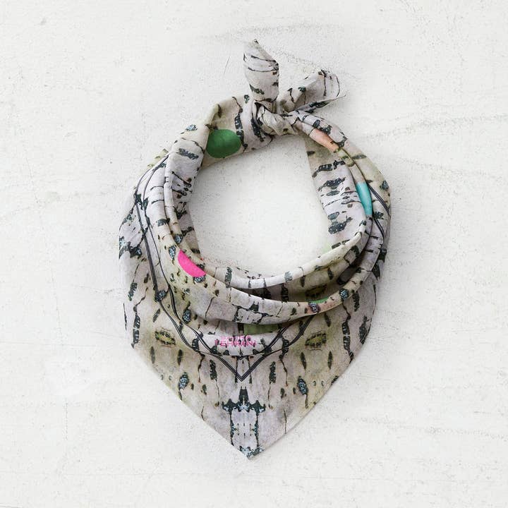Scarf “Tree Skin” - small for wholesale by SAHRA TEHRANI