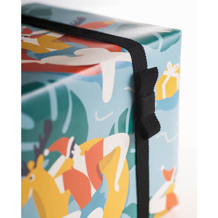 Impression Originale - Wholesale Flat Wrap - Santa Claus In The Caribbean Wrap4