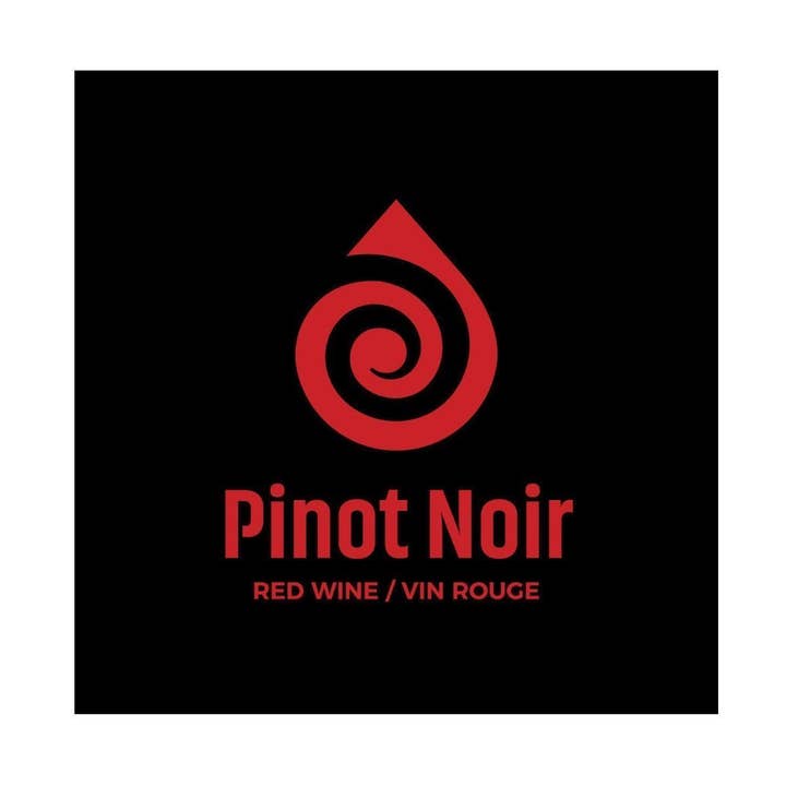 Pinot Noir Röd Virvel 500 per Rulle (3,78 tum x 3,78 tum | 9,6 cm x 9,6 cm) för wholesale av ABC Crafted Series