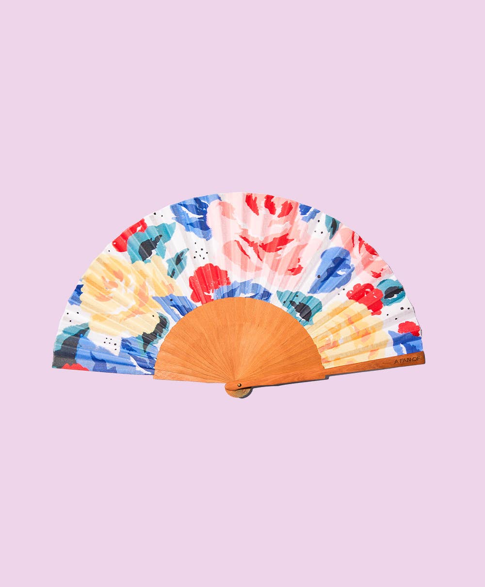 A FAN OF - Wholesale Handheld folding fan - Fem Universe STANDARD fan 100% handmade in Spain