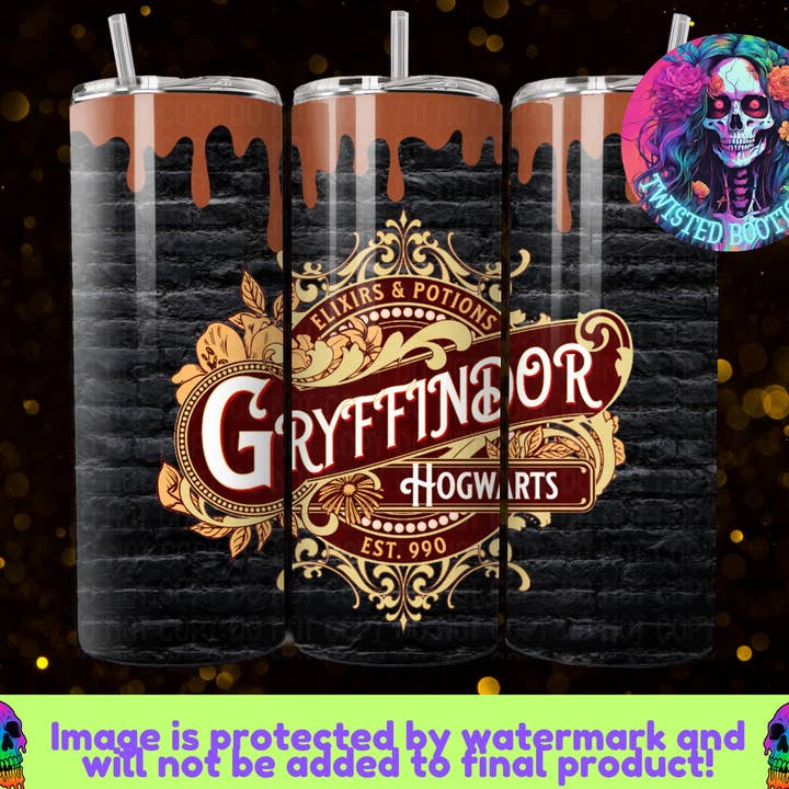 Gryffindor Tumbler for wholesale by Twisted Bootique