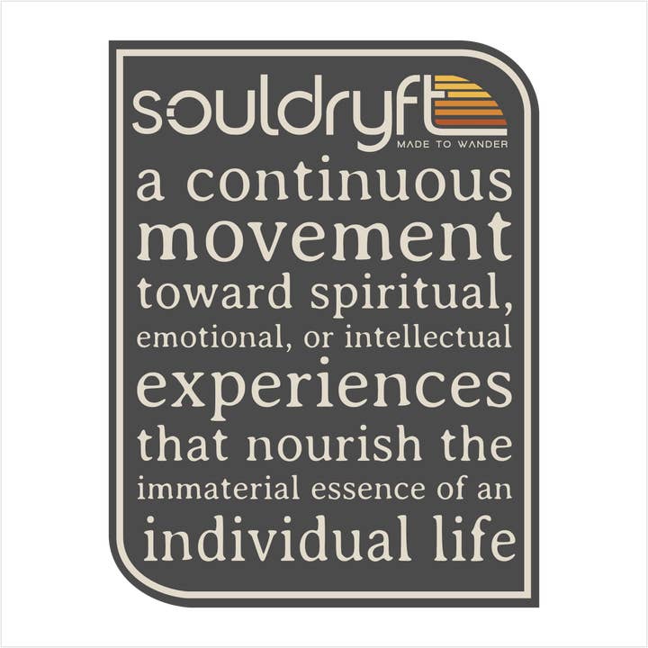 Spiritual Whiskey - Wholesale Sticker - Souldryft Defined Sticker1