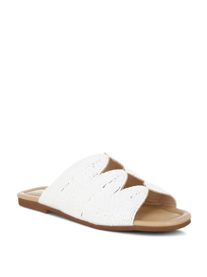 Rag Company - Wholesale Sandals - Women's - Daisy Doe Raffia Square Toe Flats15