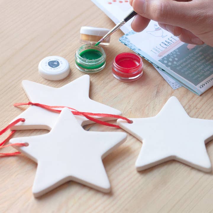 The Crafty Hen – wholesale DIY craft kit – Ceramic Christmas Decoration Painting Kit4