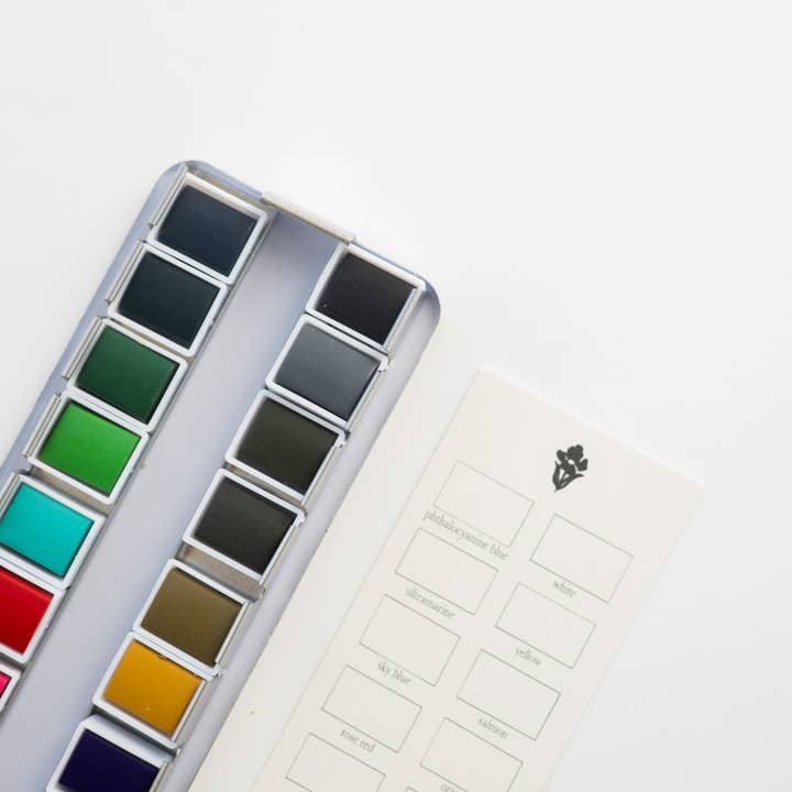 Bailey Rae Studio - Wholesale Watercolor Paint - 24 Color Watercolor Paint Palette4
