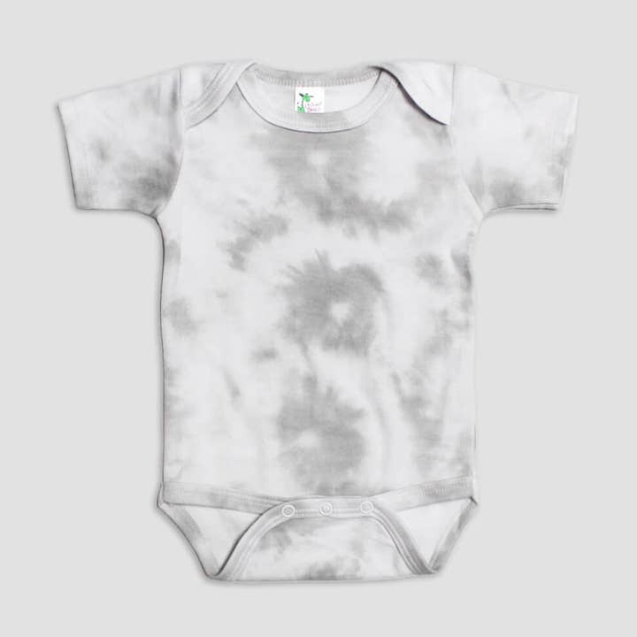 Laughing Giraffe Tie Dye look Smoke Print Baby Bodysuit DIY for wholesale by Laughing Giraffe