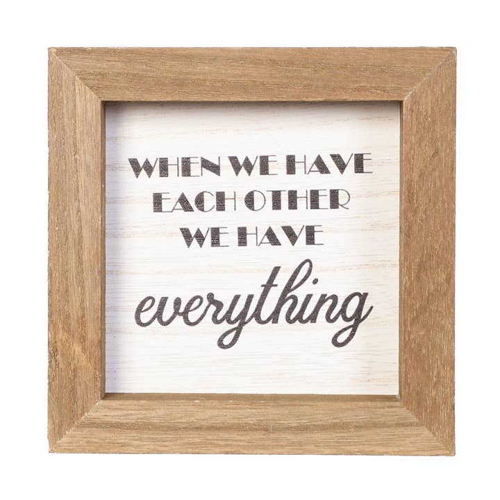 5X5 Funny Handmade Wood Sign,Wall Sign,Table Top Decor for wholesale by SWS BASKETS AND HOME DECOR