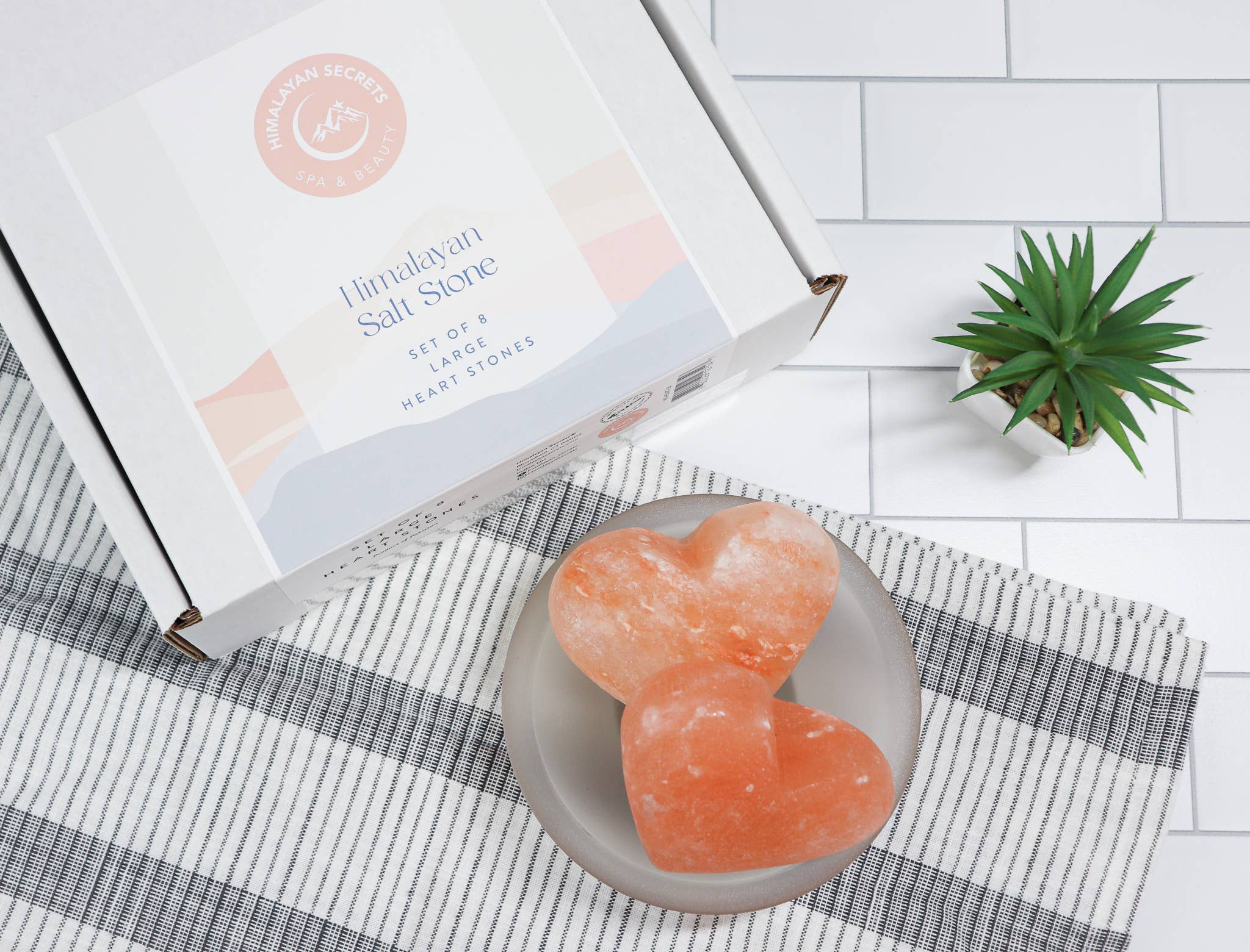 Himalayan Secrets - Wholesale Body Massager - BULK Heart Stone (Large)  - Pack of 81